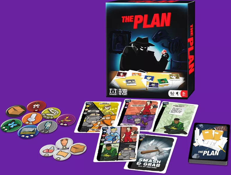 Image of The Plan game components